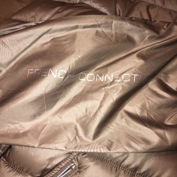 FRENCH CONNECTION Water Repellent SAND/BLUSH Jacke - Picture 5 of 7